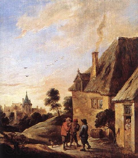 David Teniers the Younger Village Scene Germany oil painting art